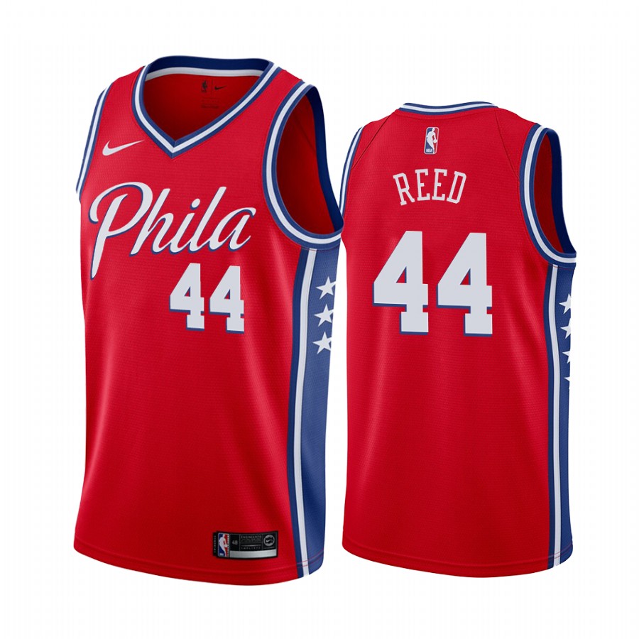 Philadelphia 76ers Paul Reed Red Statement Edition Jersey