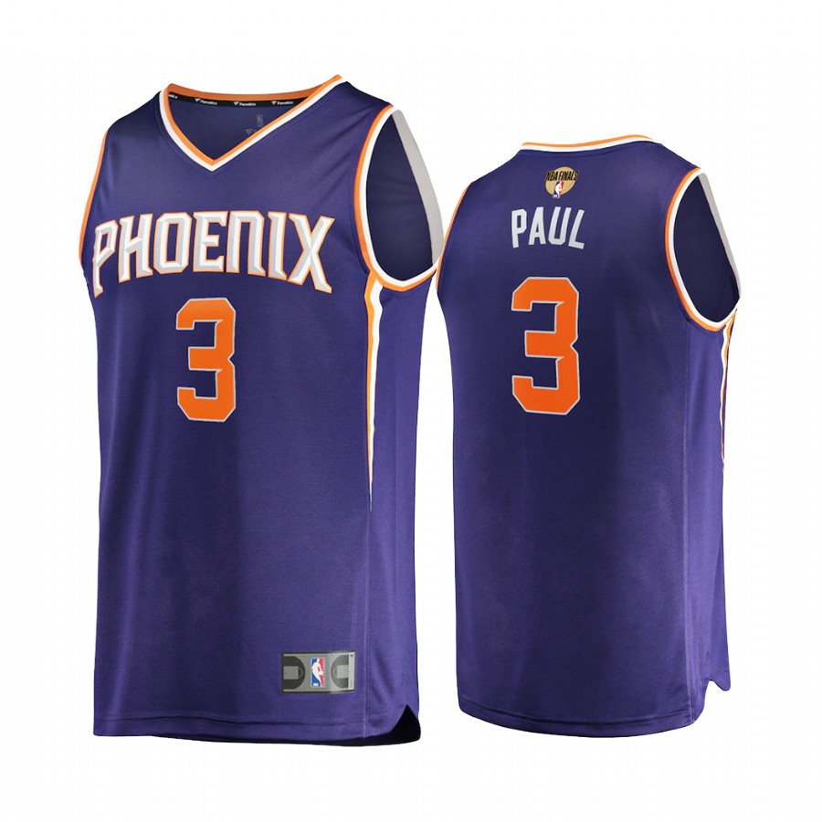 Phoenix Suns #3 Chris Paul Finals Bound Purple Jersey