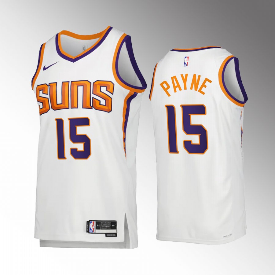 Phoenix Suns Cameron Payne Association Edition White #15 Jersey Swingman
