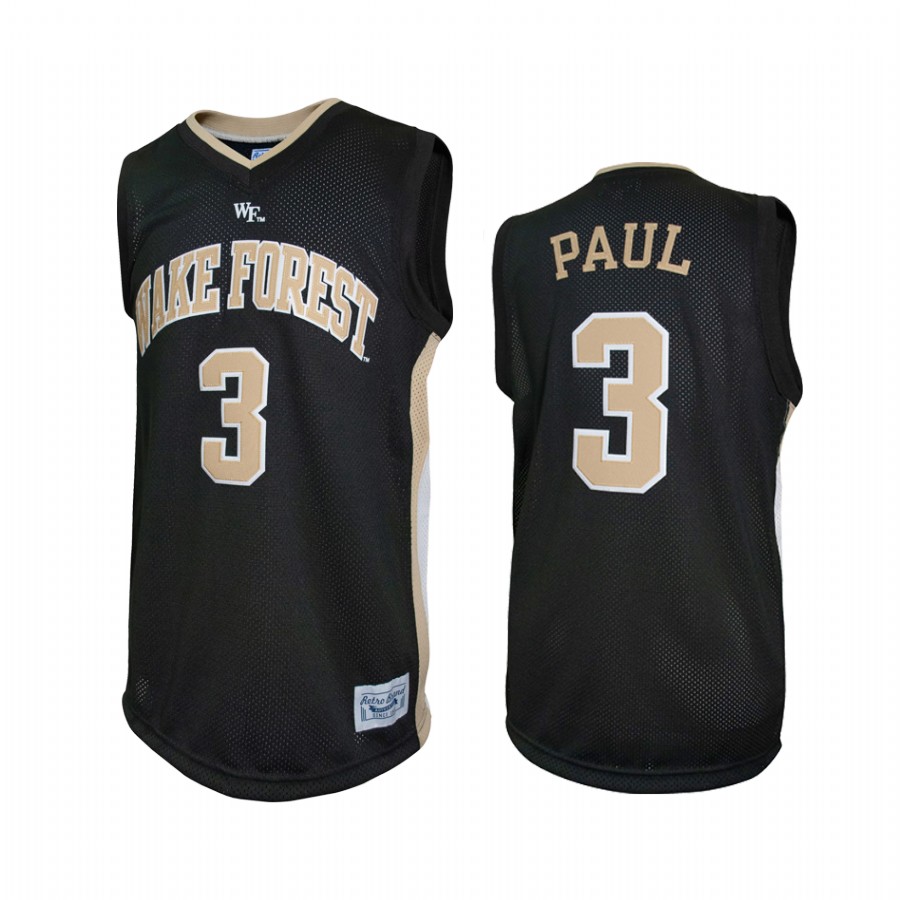 Phoenix Suns Chris Paul Black College Jersey
