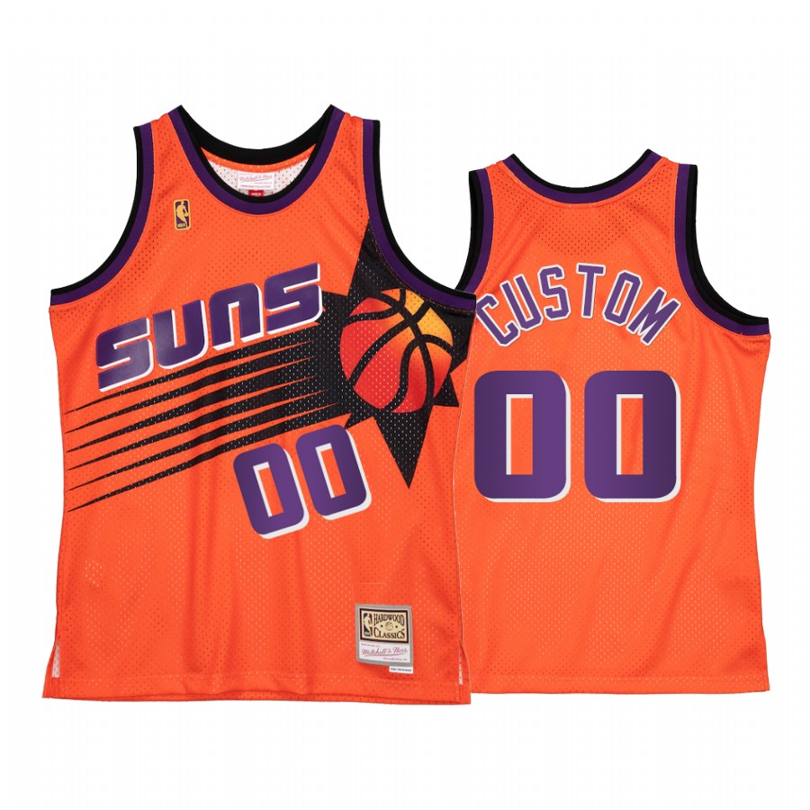 Phoenix Suns Custom #00 Orange Reload 2.0 Jersey