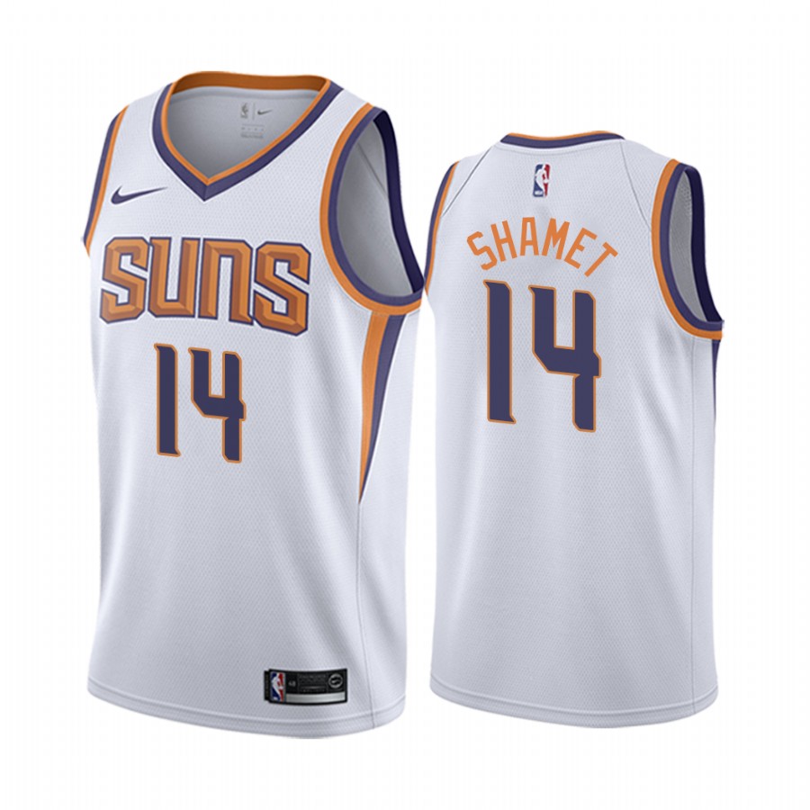 Phoenix Suns Landry Shamet #14 White Association Edition Jersey