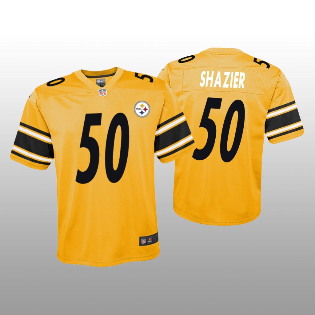 Pittsburgh Steelers Ryan Shazier Gold Jersey Inverted Game - Youth