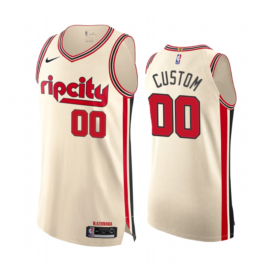 Portland Trail Blazers Custom  City Edition Jersey