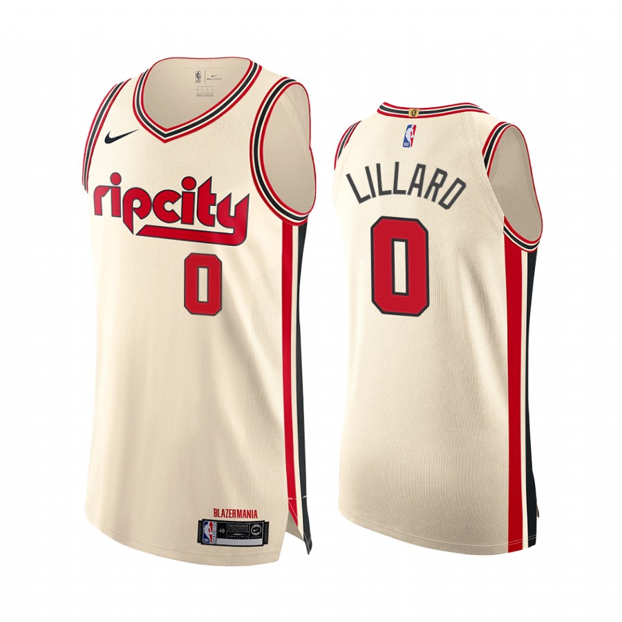 Portland Trail Blazers Damian Lillard  City Edition Jersey
