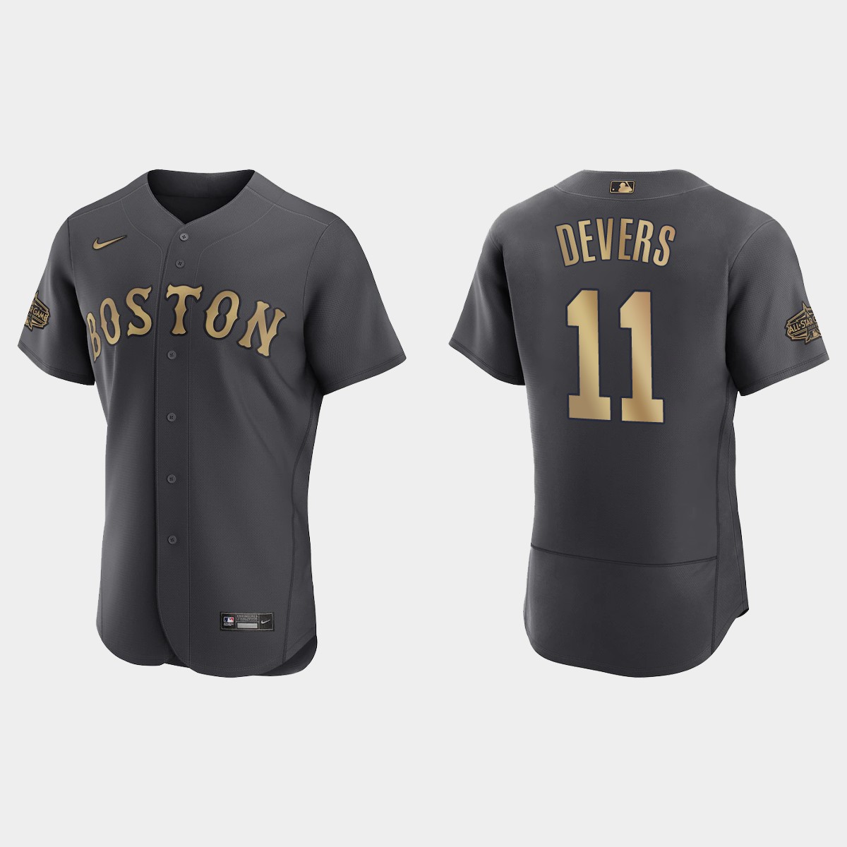 Rafael Devers Boston Red Sox All-Star Game Jersey - Charcoal
