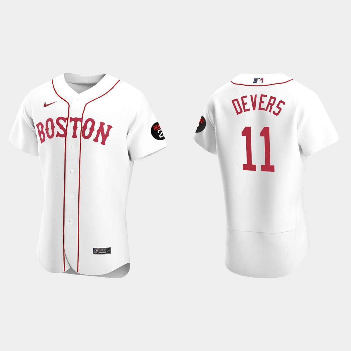 Rafael Devers Boston Red Sox Jerry Remy Jersey - White