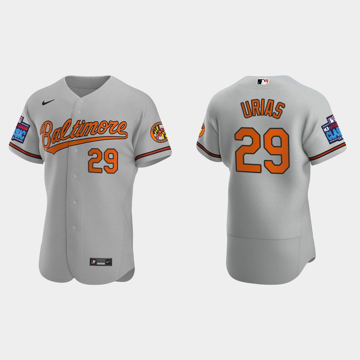 Ramon Urias Baltimore Orioles Little League Classic Jersey - Gray