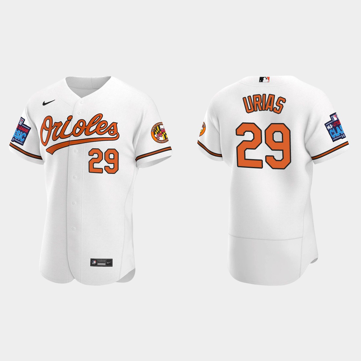 Ramon Urias Baltimore Orioles Little League Classic Jersey - White