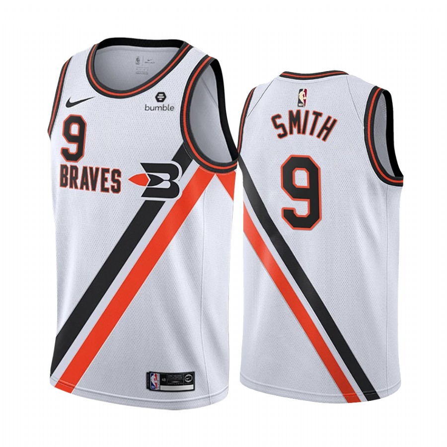 Randy Smith LA Clippers White  Classic Edition Buffalo Braves Jersey