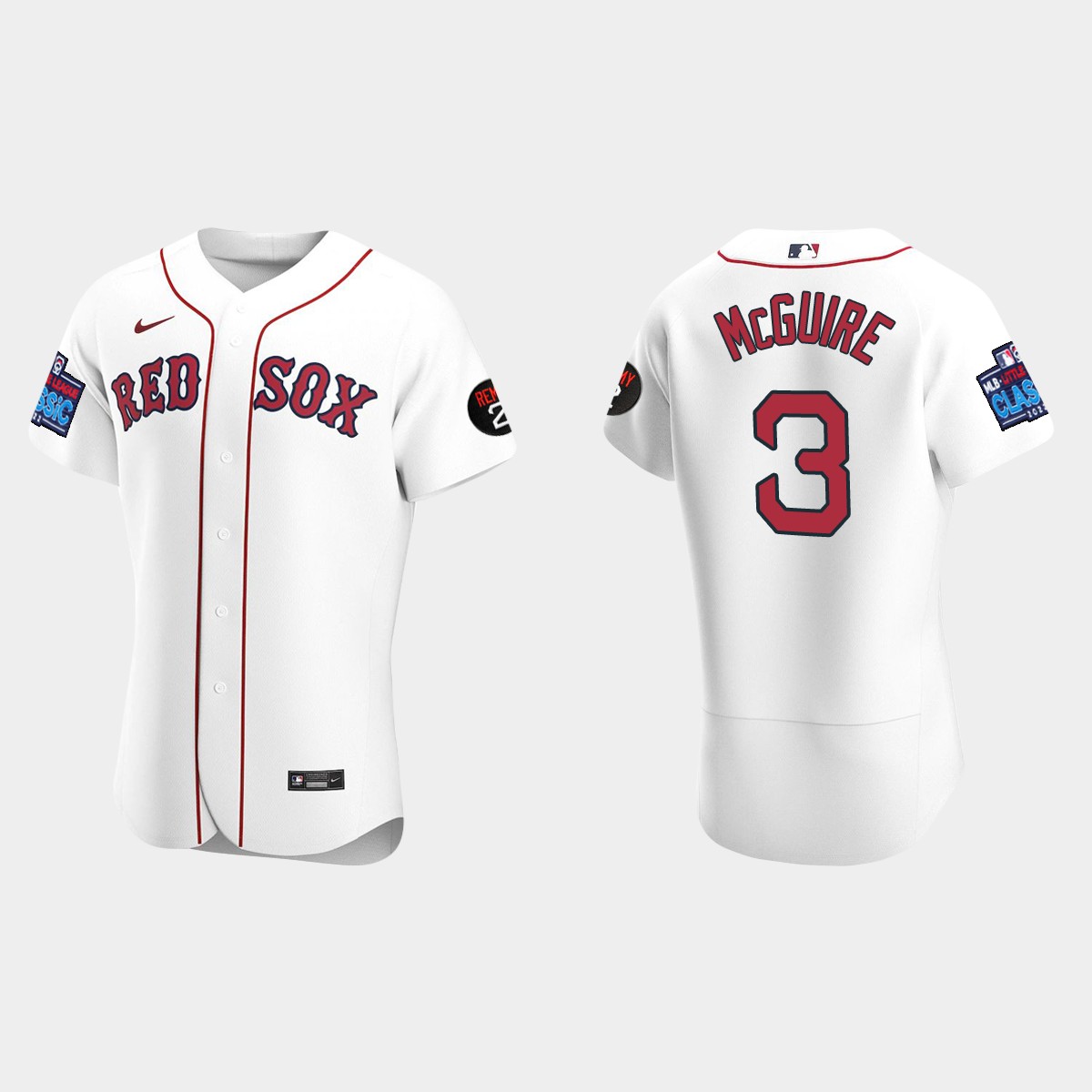 Reese McGuire Boston Red Sox Little League Classic Jersey - White