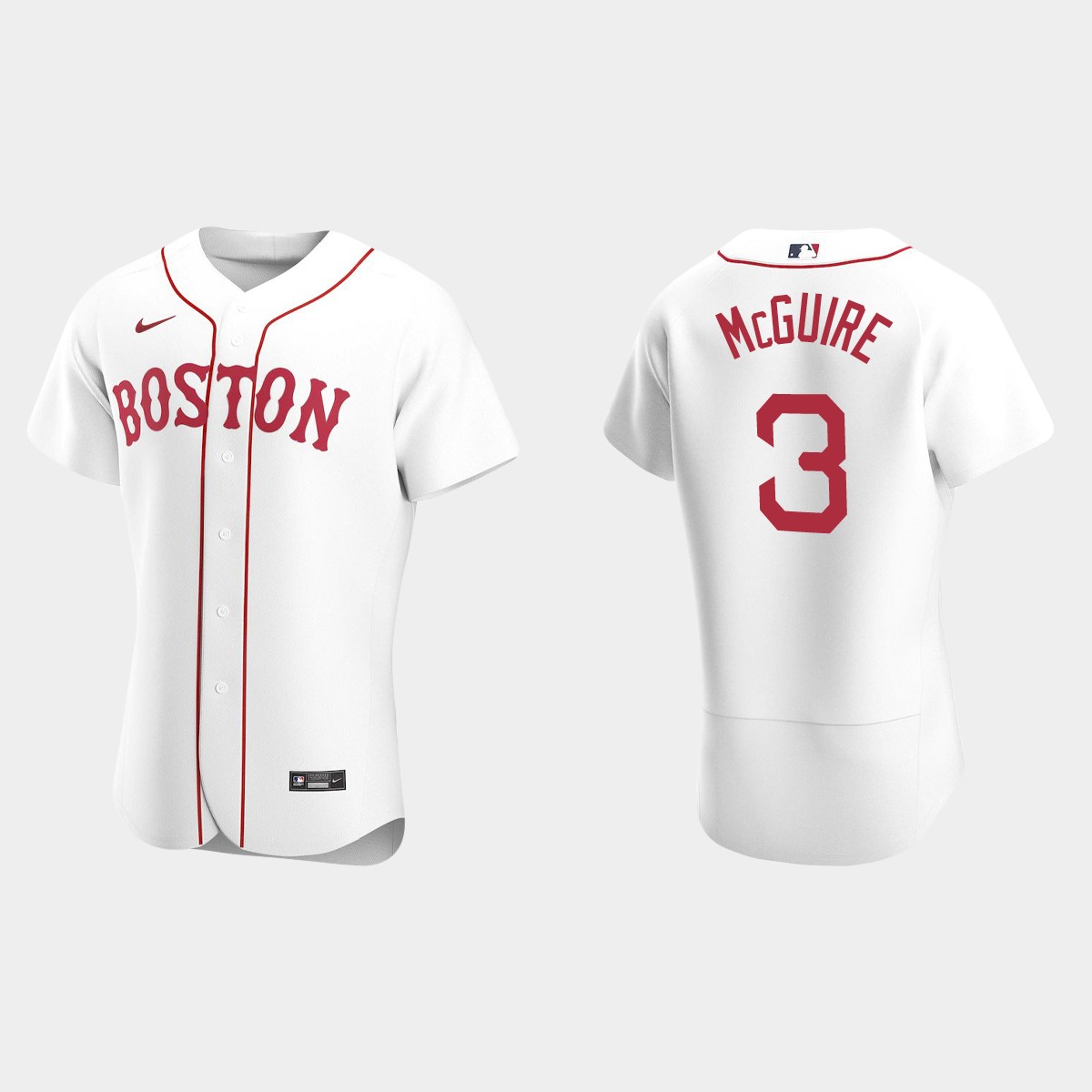 Reese McGuire Boston Red Sox Alternate Jersey - White