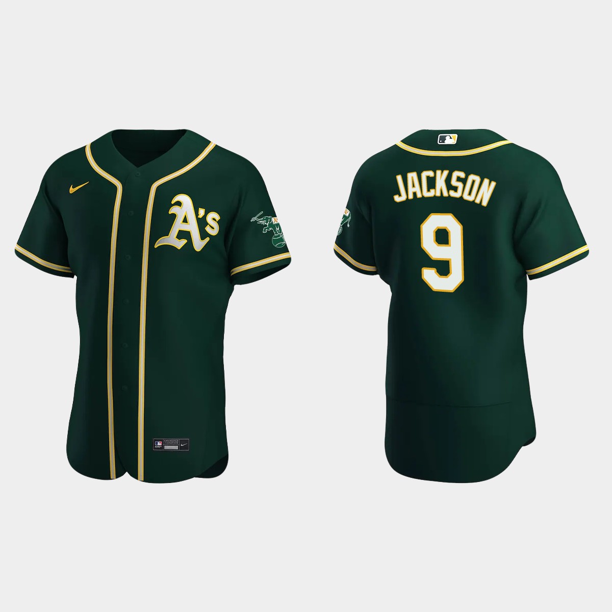 Reggie Jackson Oakland Athletics Alternate Jersey - Green