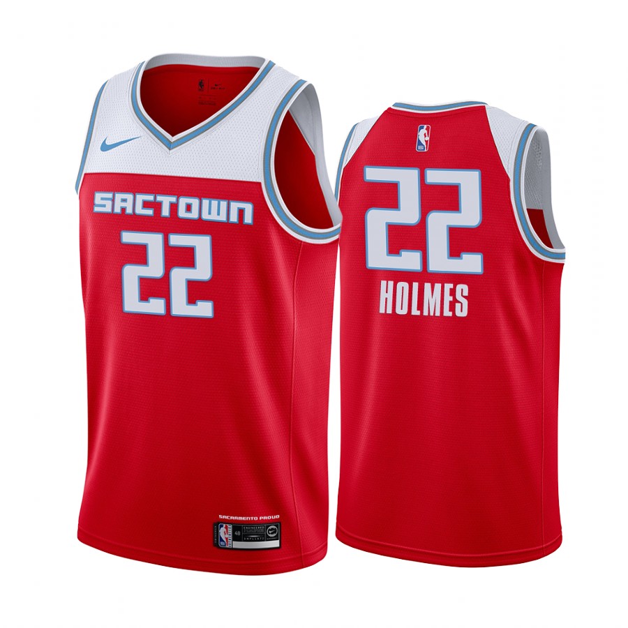 Richaun Holmes Sacramento Kings  City Edition Red Jersey