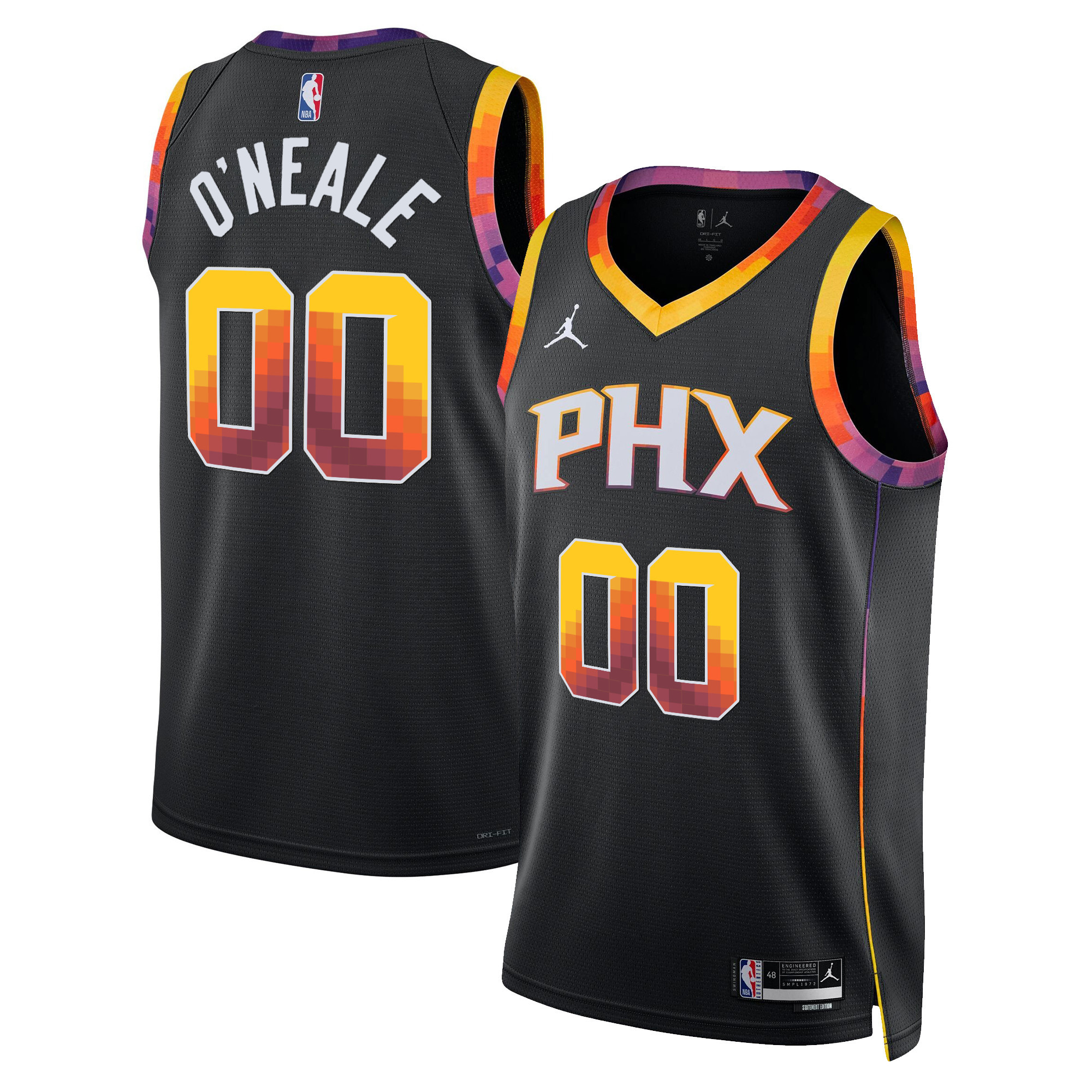 Royce O'Neale Men's Phoenix Suns Swingman Statement Jersey - All Stitched
