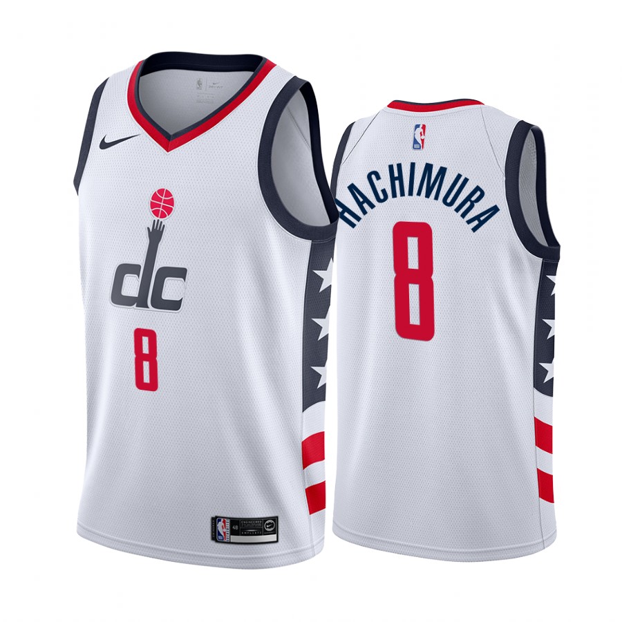 Rui Hachimura Washington Wizards  City Edition White Jersey