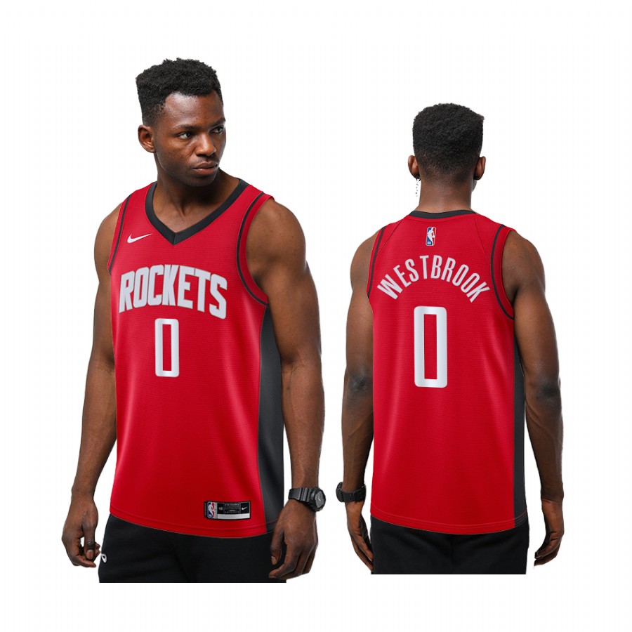Russell Westbrook Houston Rockets Red Icon Jersey