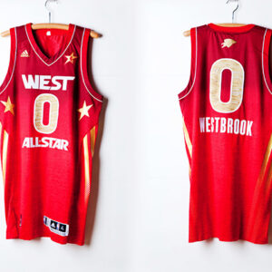 Russell Westbrook Oklahoma City Thunder #0 2011-2012 jersey