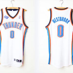 Russell Westbrook Oklahoma City Thunder #0 2012-2013 jersey