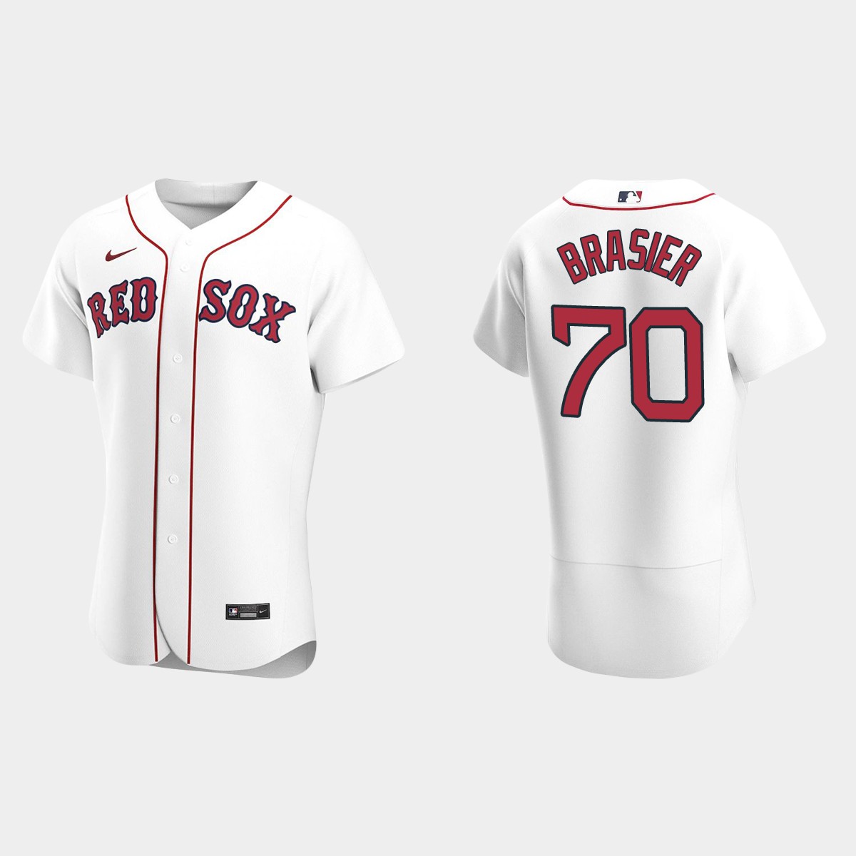 Ryan Brasier Boston Red Sox Home Jersey - White