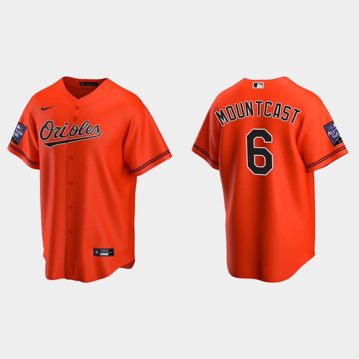 Ryan Mountcastle Baltimore Orioles All-Star Game Alternate Jersey - Orange