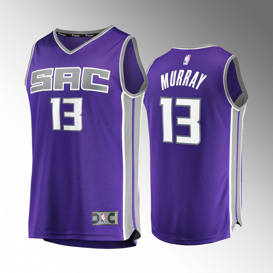Sacramento Kings Keegan Murray Draft #13 Purple Jersey Fast Break