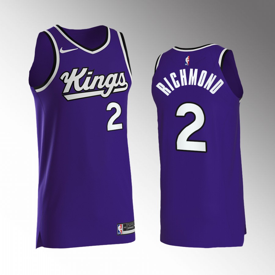 Sacramento Kings Mitch Richmond Icon Edition Purple #2 Jersey Swingman
