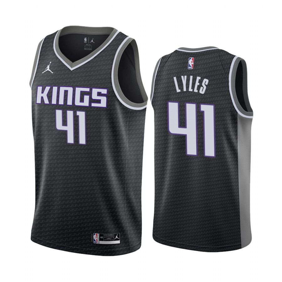 Sacramento Kings Trey Lyles Black Statement Edition Jersey