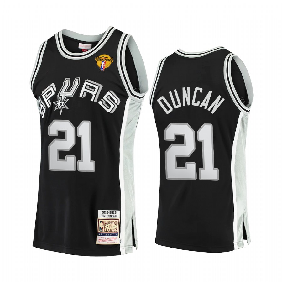 San Antonio Spurs Tim Duncan #21 2013 Finals Jersey Men's