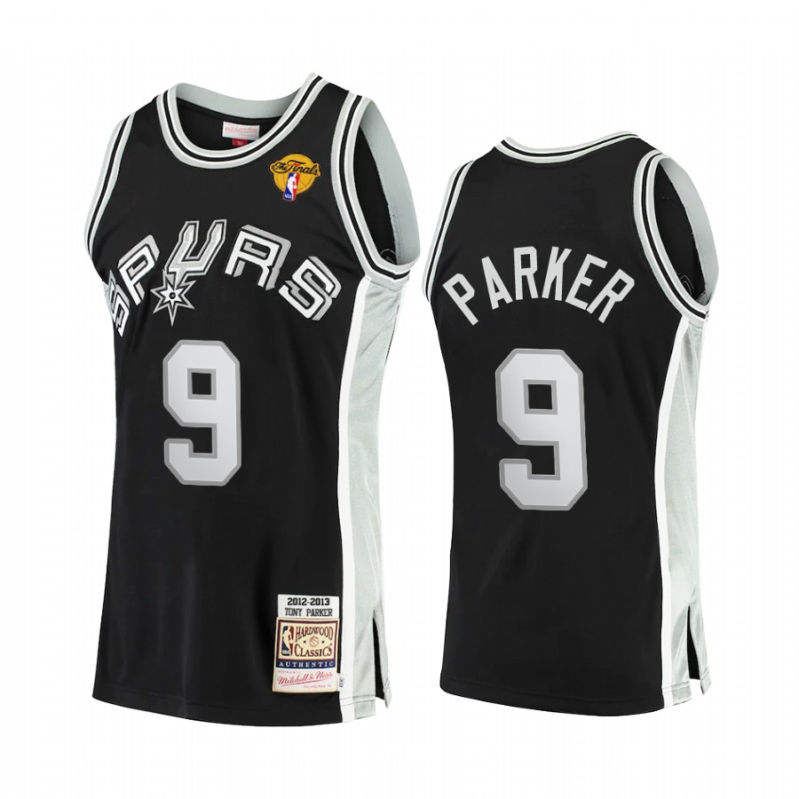 San Antonio Spurs Tony Parker #9 2013 Finals Jersey Men's