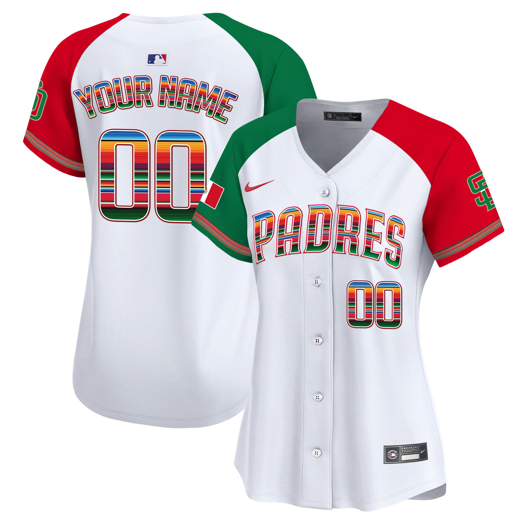 San Diego Padres Mexico Premier Limited Custom Alternate Jersey