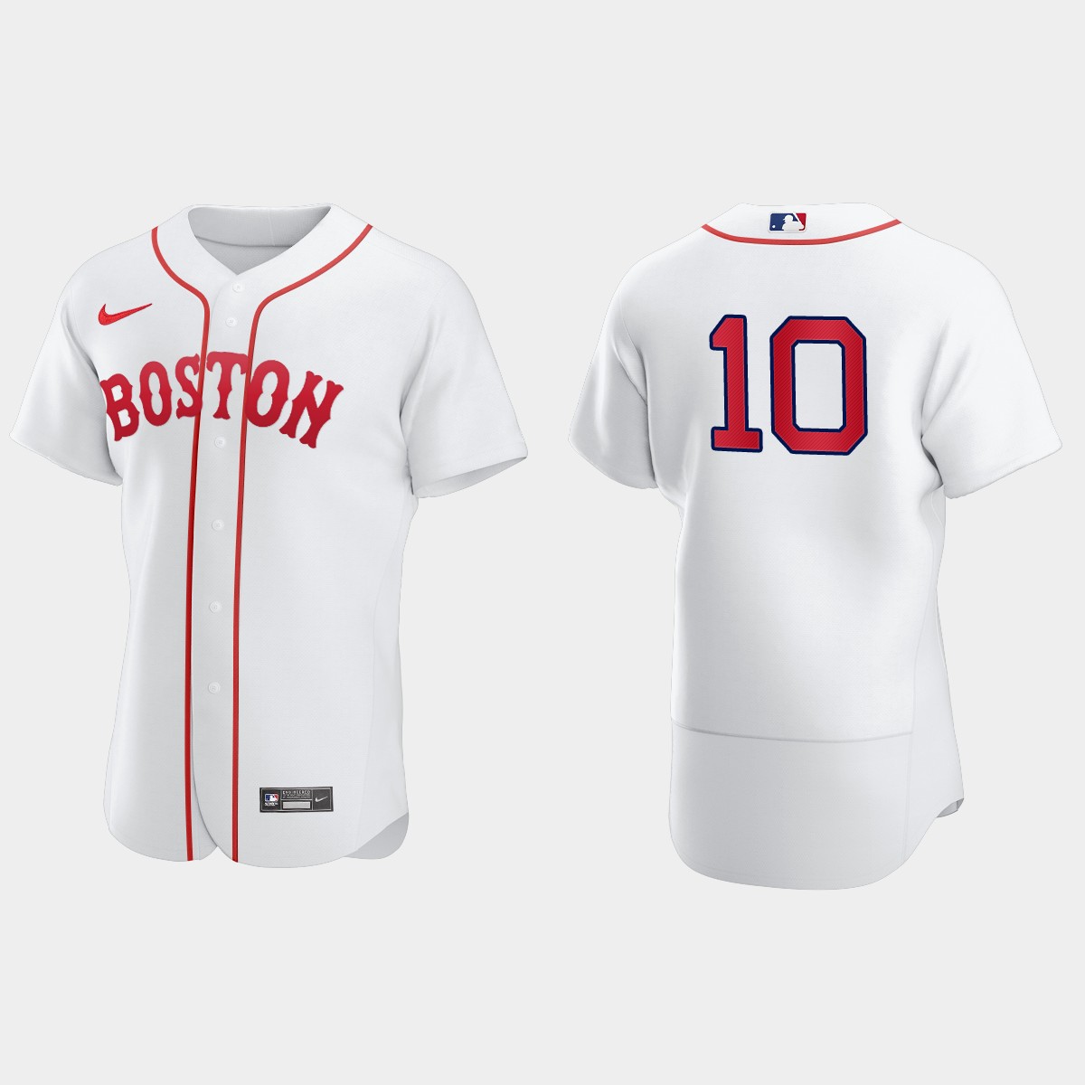 Scott Hatteberg Boston Red Sox Patriots' Day Jersey - White