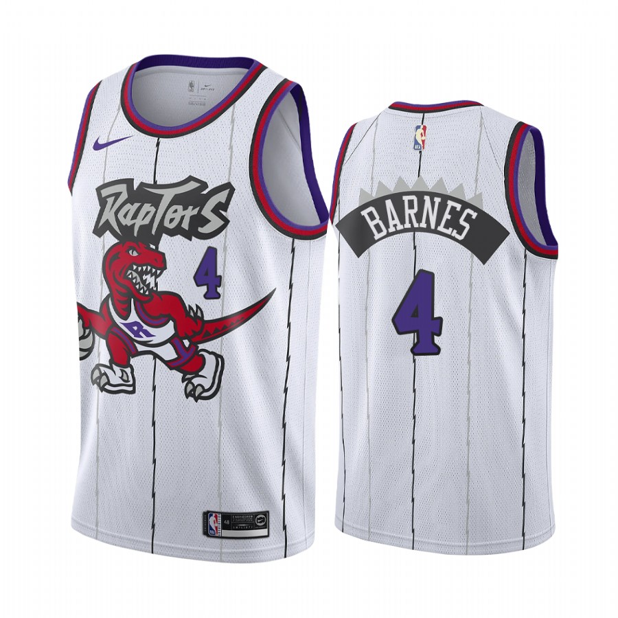 Scottie Barnes Draft Toronto Raptors Classic Edition Jersey White