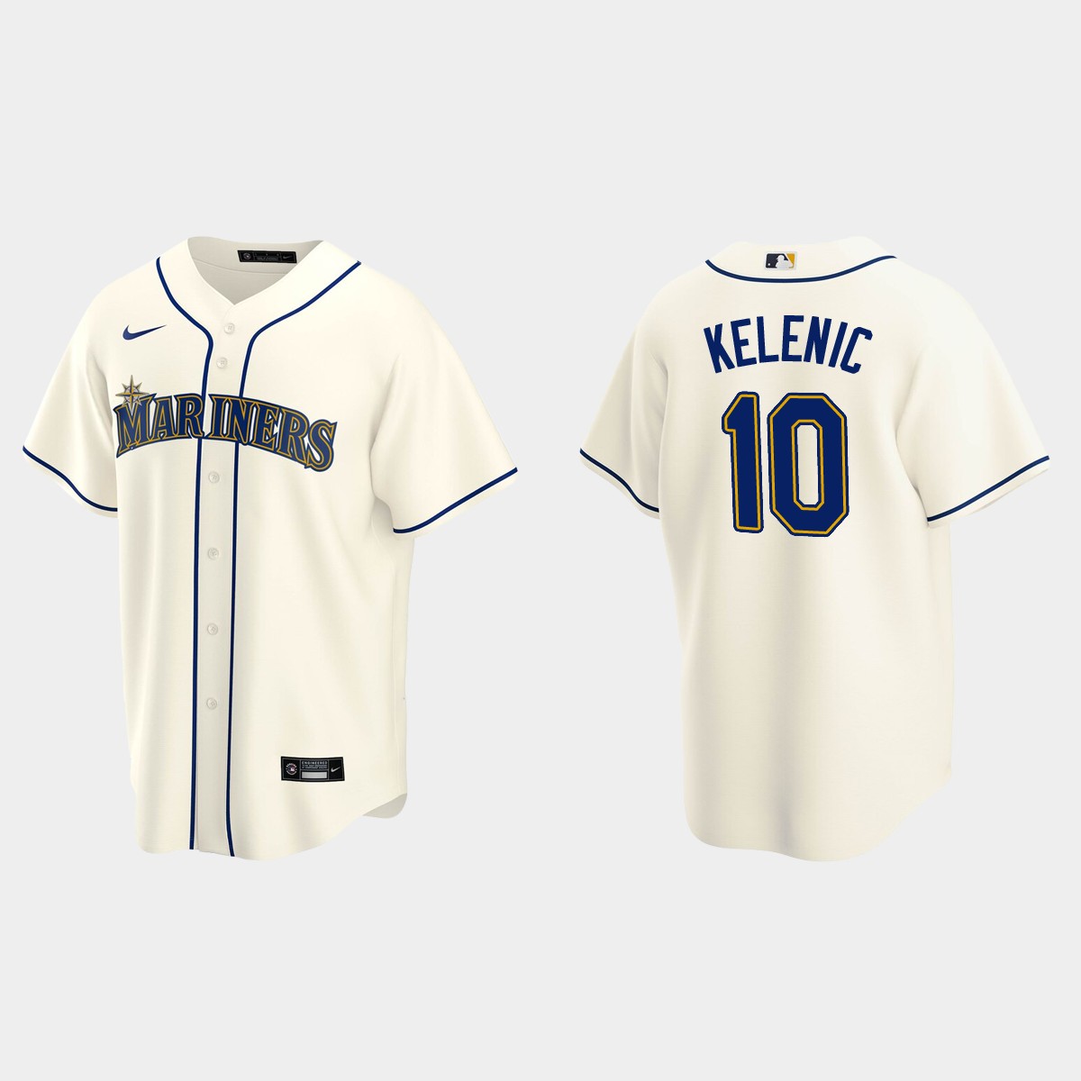 Seattle Mariners Jarred Kelenic Alternate Jersey - Cream