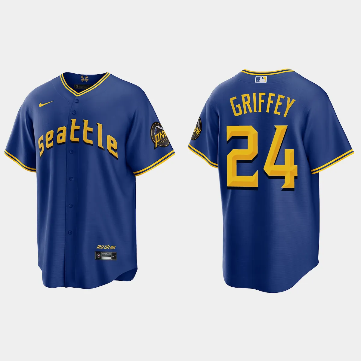 Seattle Mariners Ken Griffey Jr. City Connect Jersey - Royal