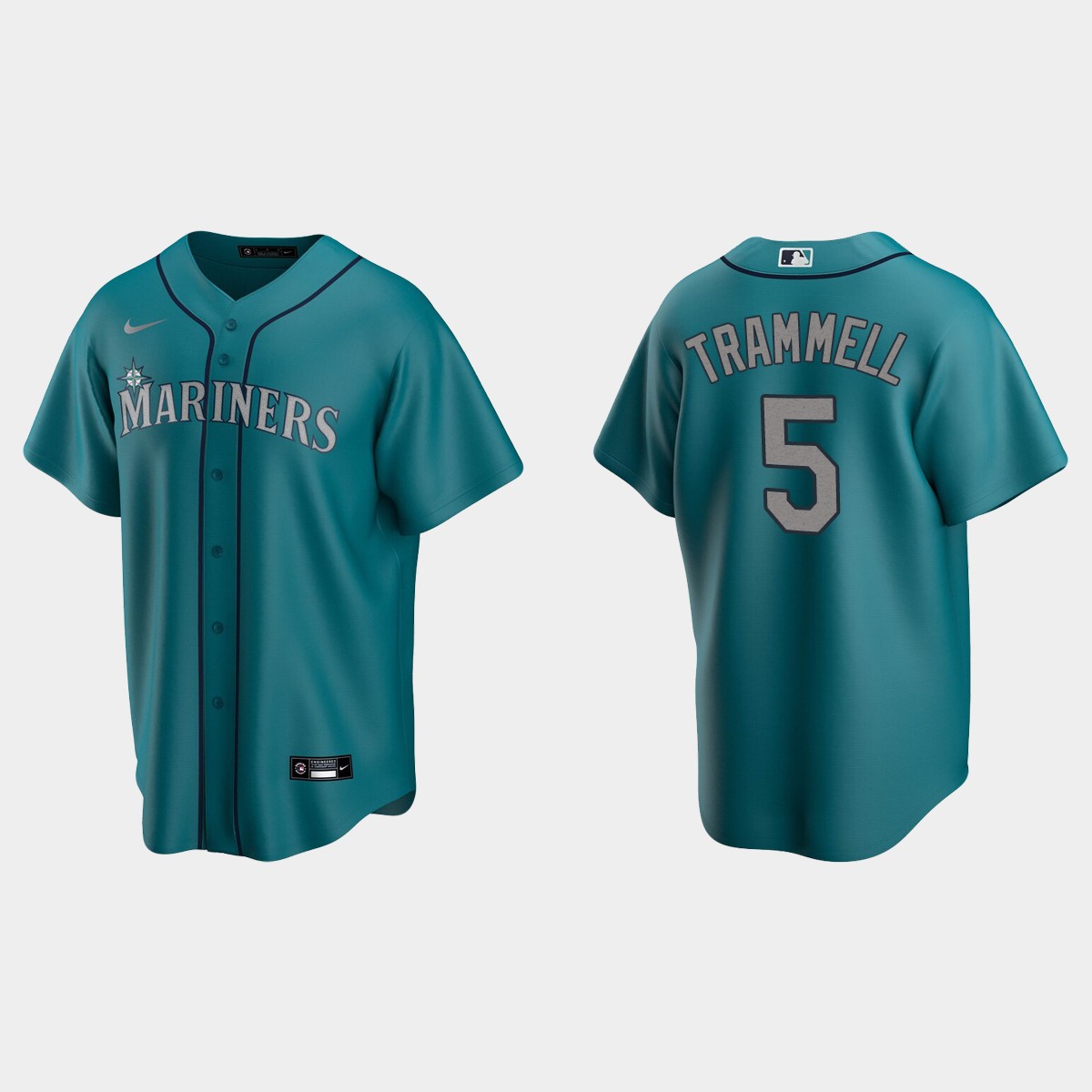 Seattle Mariners Taylor Trammell Alternate Jersey - Aqua