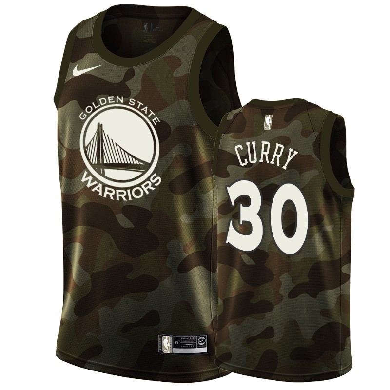 Stephen Curry Golden State Warriors Memorial Day #30 Jersey