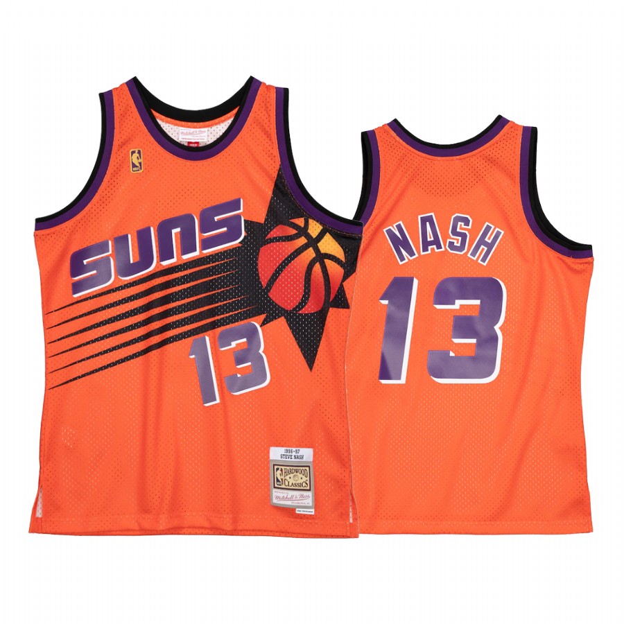 Steve Nash #13 Phoenix Suns Reload 2.0 Jersey Orange