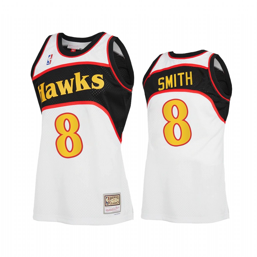Steve Smith #8 Atlanta Hawks  Reload 2.0 Jersey White