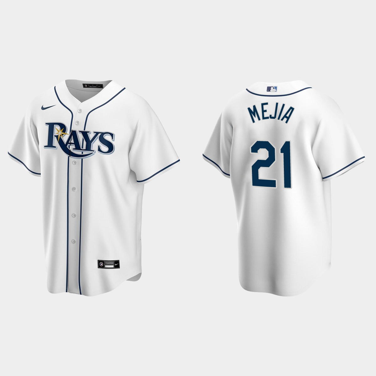 Tampa Bay Rays Francisco Mejia Home Jersey - White