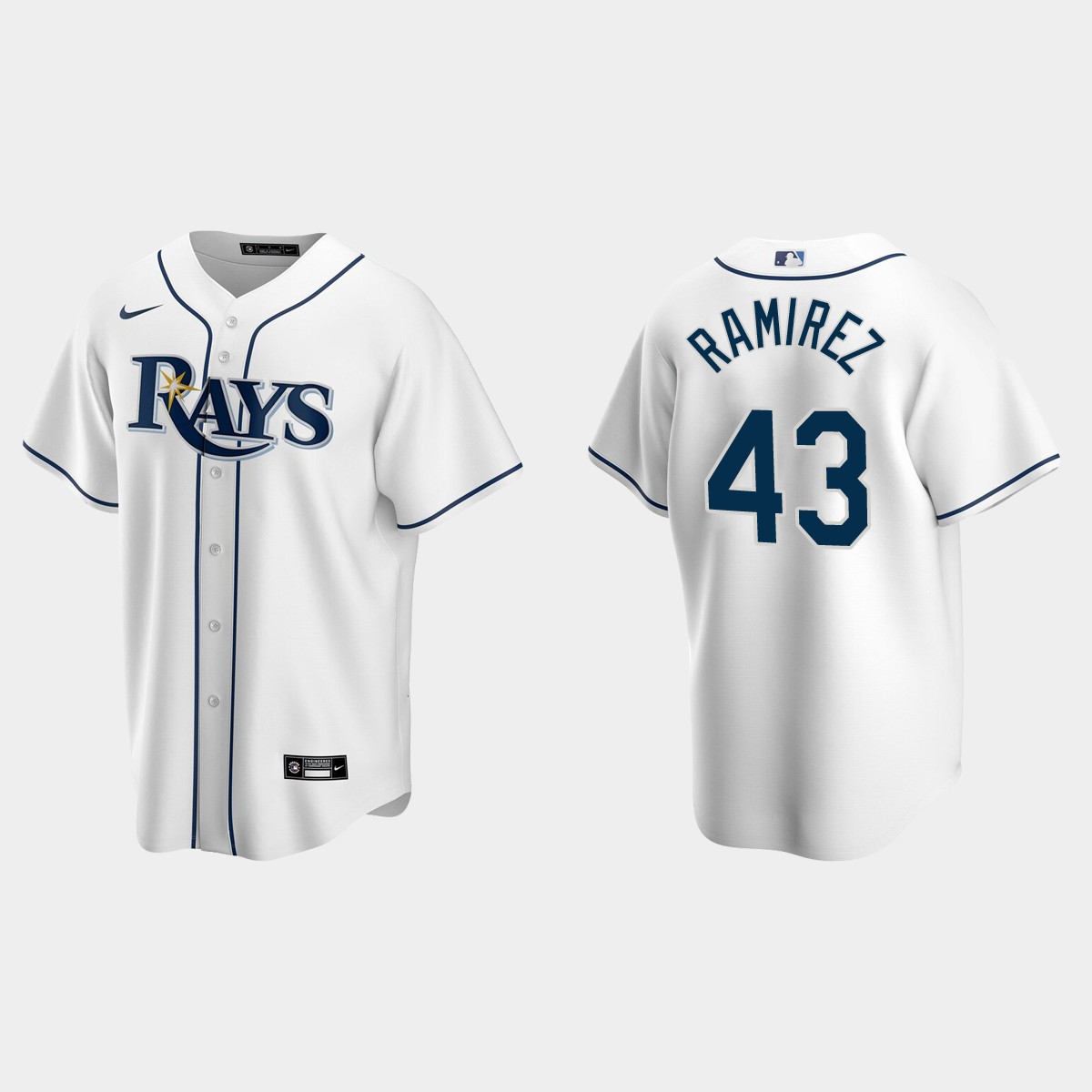 Tampa Bay Rays Harold Ramirez Home Jersey - White