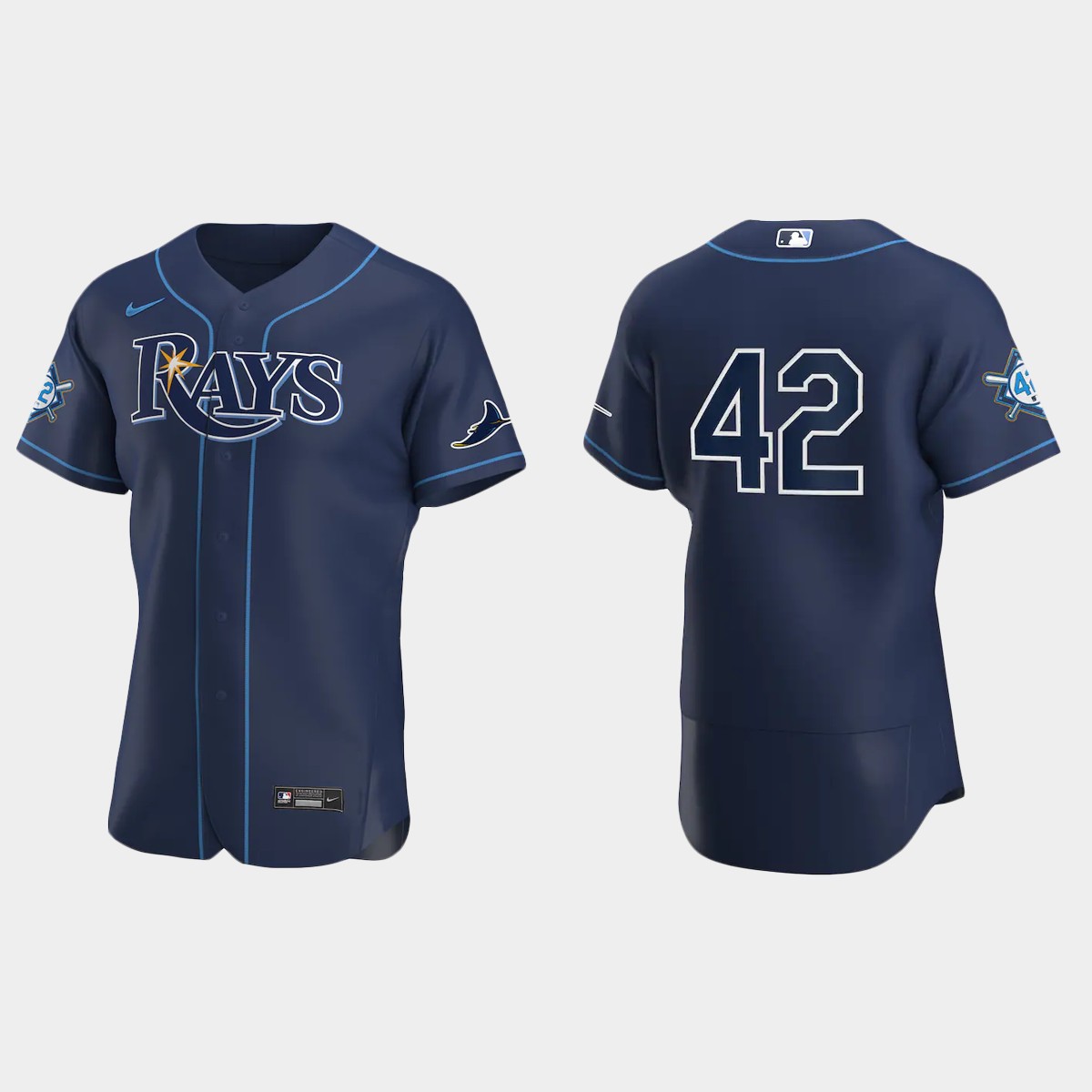 Tampa Bay Rays Jackie Robinson Day Jersey - Navy