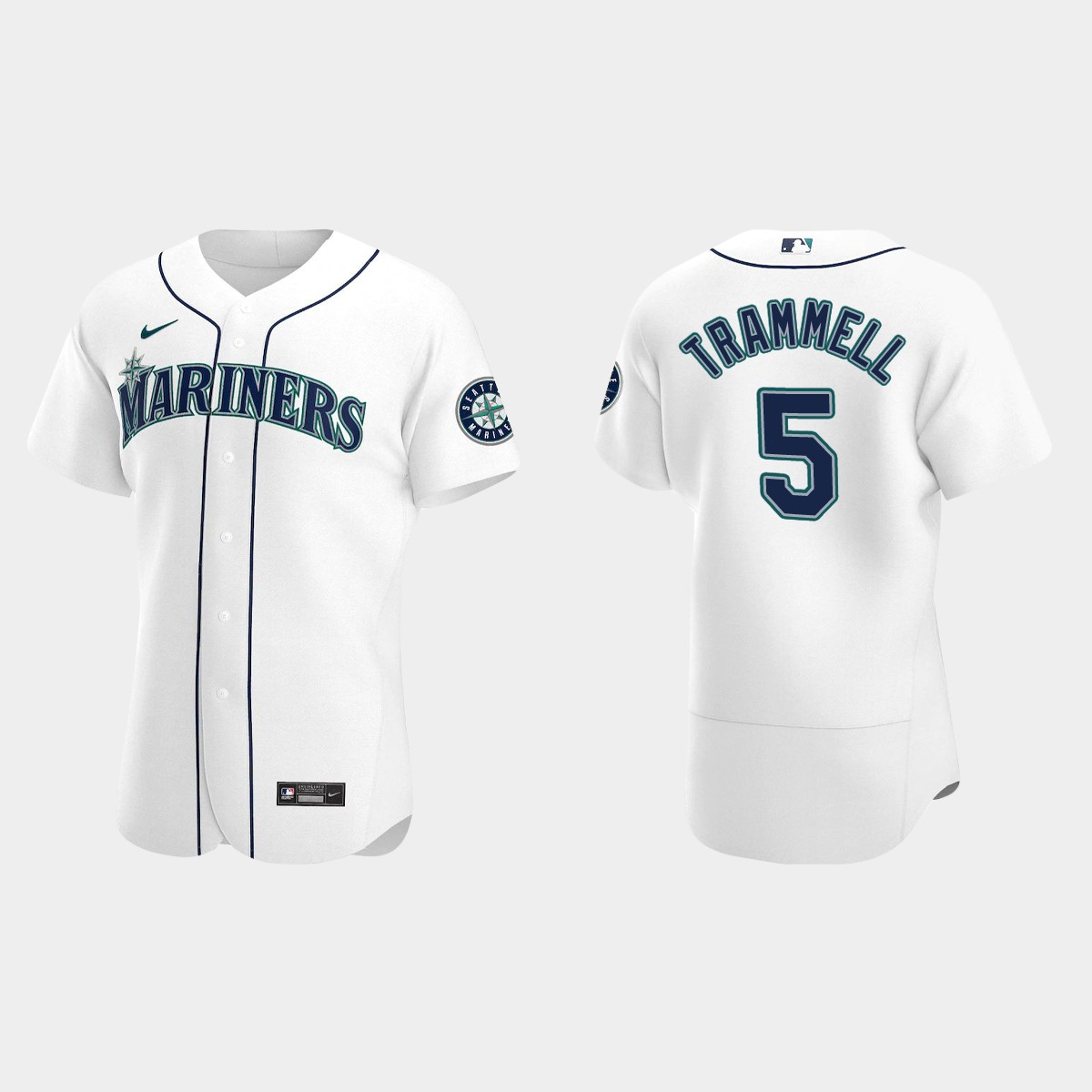 Taylor Trammell Seattle Mariners Home Jersey - White