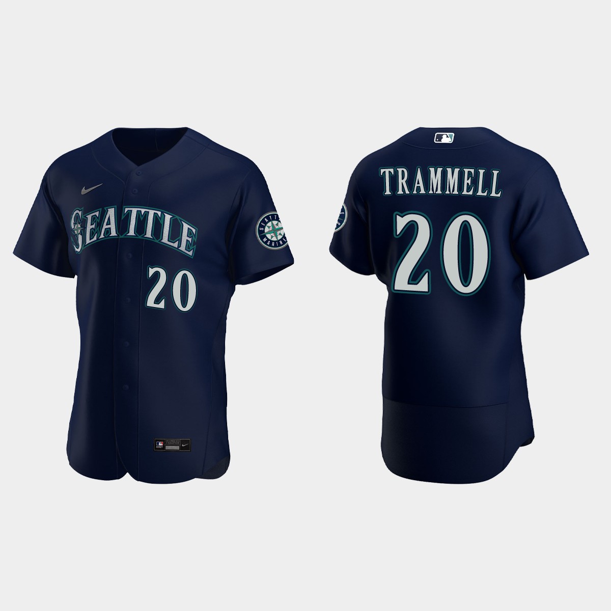 Taylor Trammell Seattle Mariners Jersey - Navy