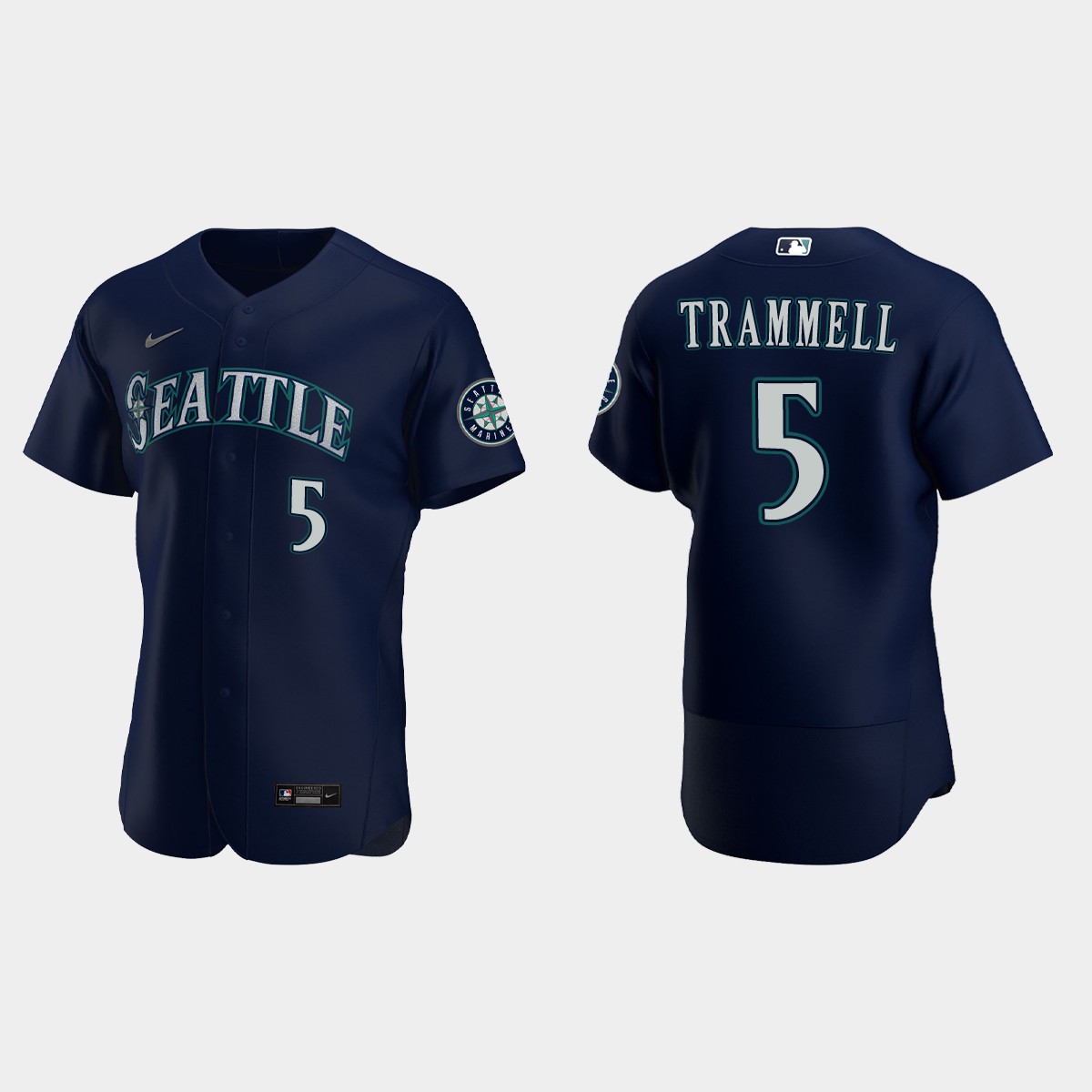 Taylor Trammell Seattle Mariners Jersey - Navy