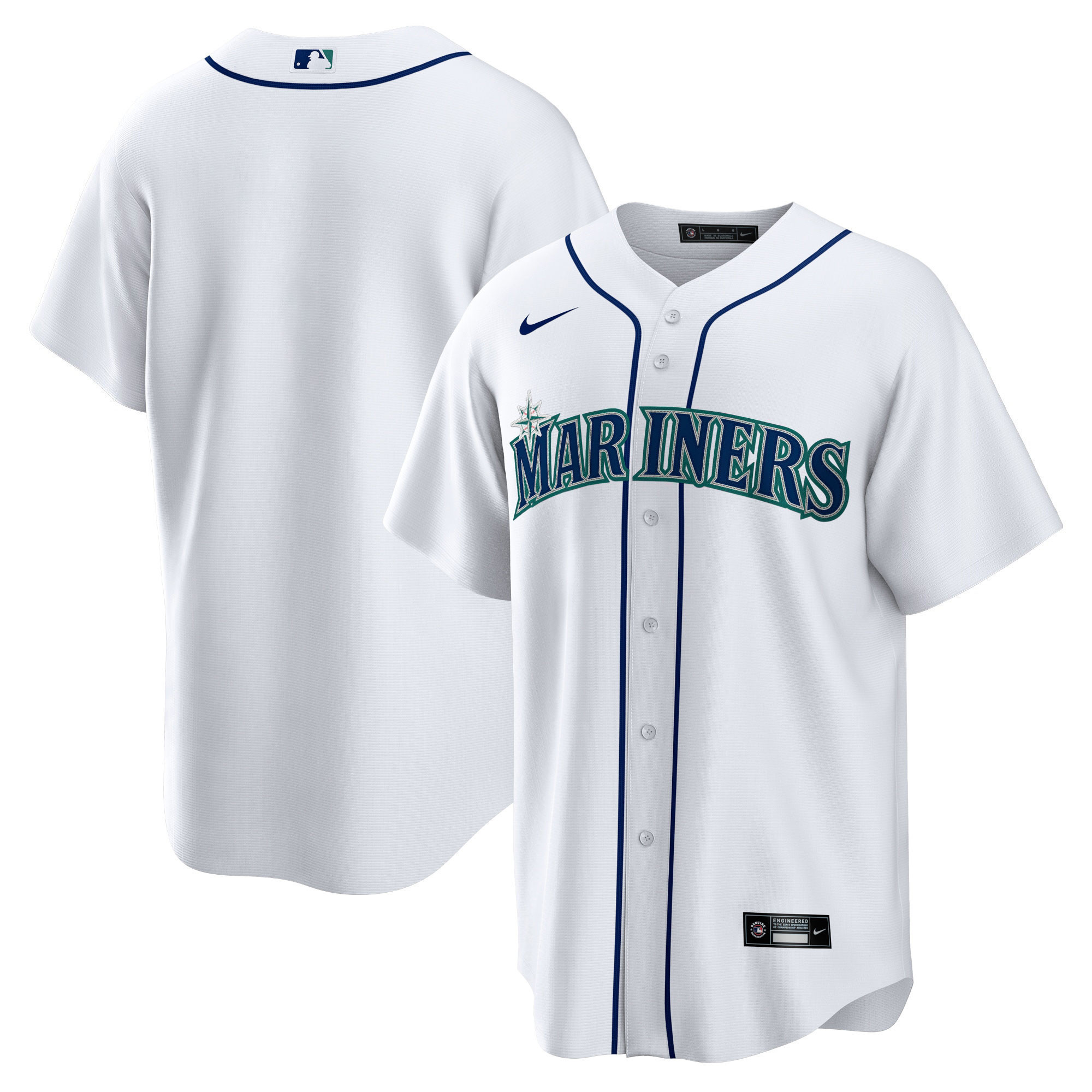 Team Seattle Mariners Cool Base - White Jersey