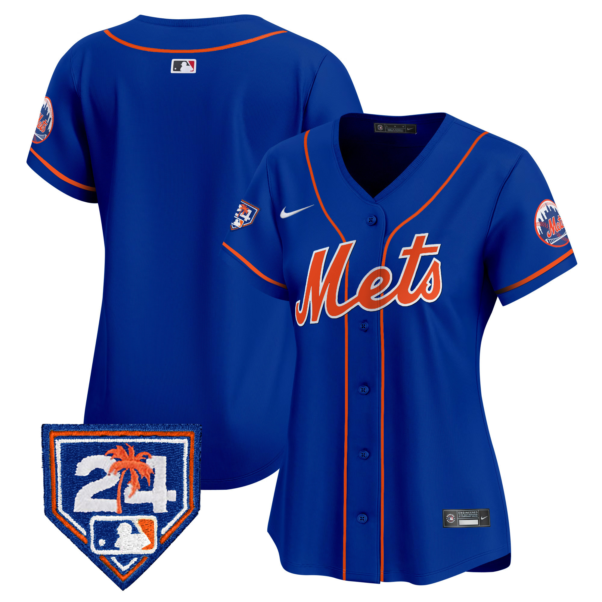 Team Women's New York Mets Spring Training Vapor Premier Limited V2 Royal Jersey