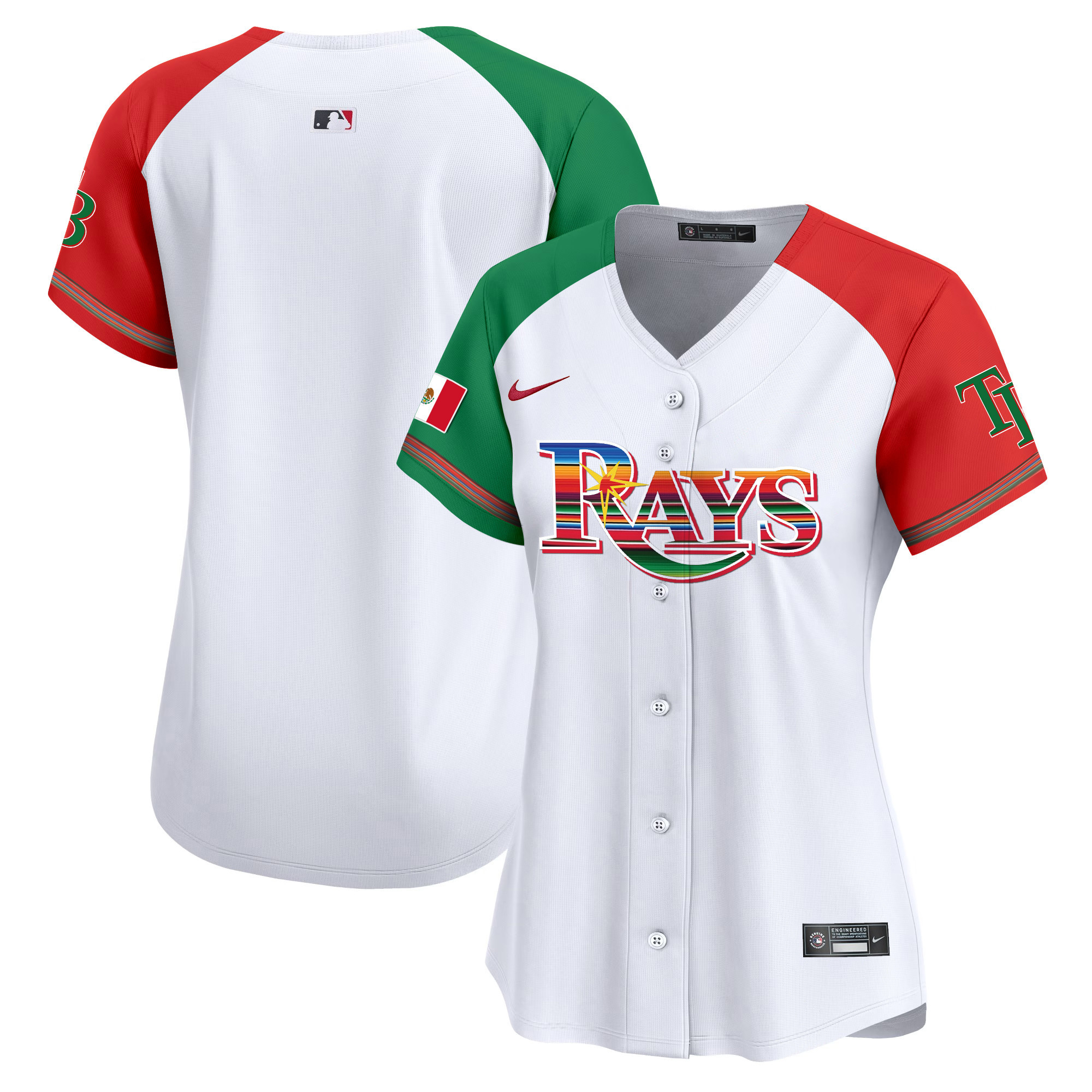 Team Women's Tampa Bay Rays Mexico Vapor Premier Limited Alternate Jersey