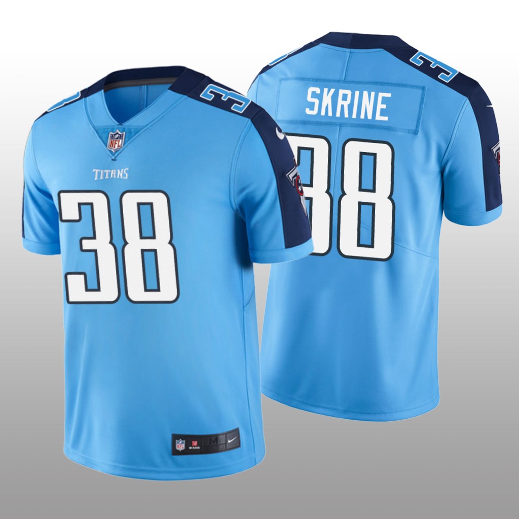 Tennessee Titans Buster Skrine Light Blue Jersey Vapor Limited - Men's