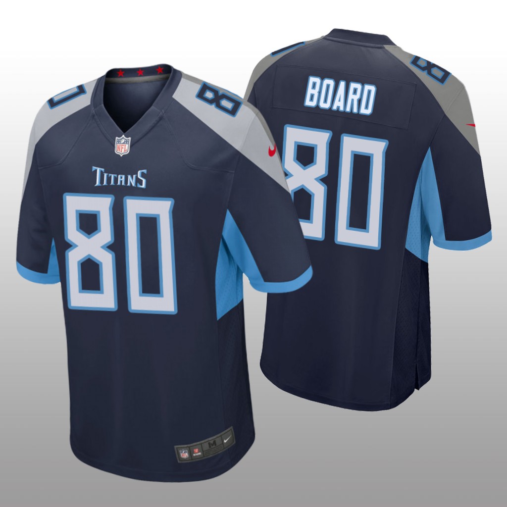 Tennessee Titans C.J. Board Navy Jersey Game - Men's